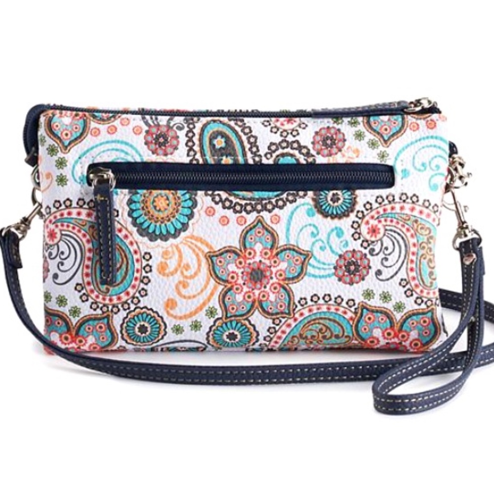Stone & Co. Paisley Crossbody Wallet or Wristlet